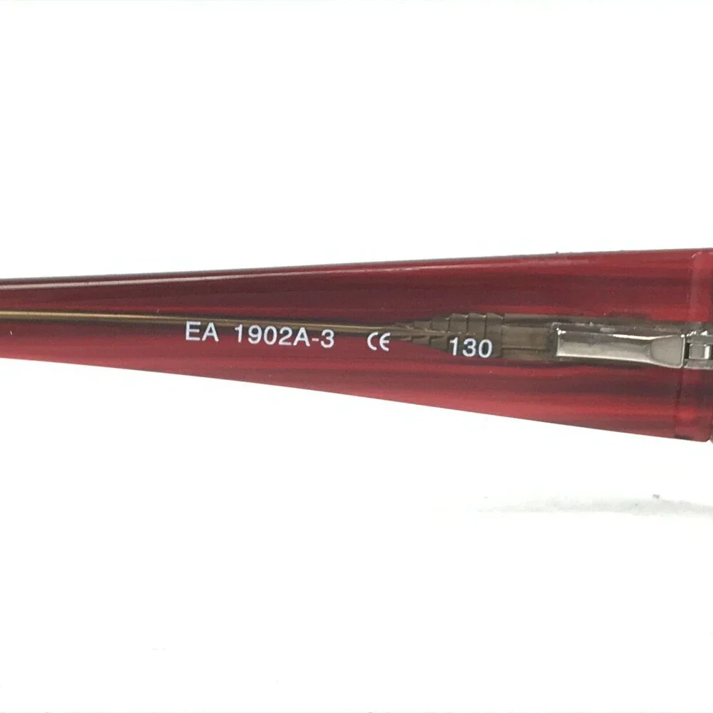 Elizabeth Arden EA 1902A-3 Eyeglasses Frames Brown Red Round Oval Full Rim 130